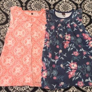 Set of 2 Girls Tea Collection Dresses